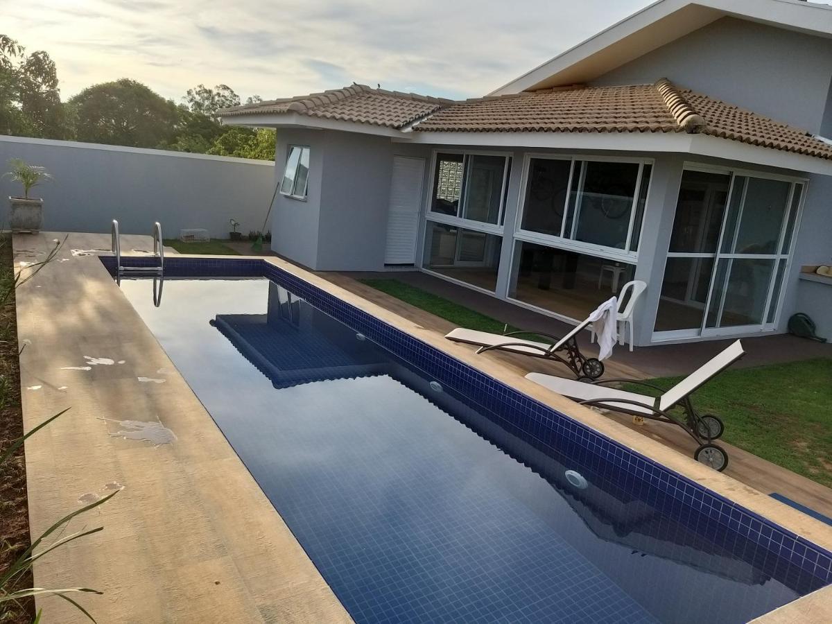 Casa Piscina Climatizada Santa Barbara Resort #Casadecampo131 Águas de Santa Barbara Exteriér fotografie